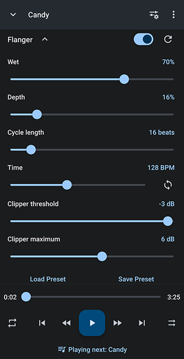 Flanger Audio Effect