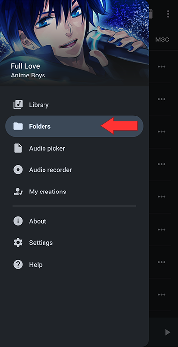 Select Folders