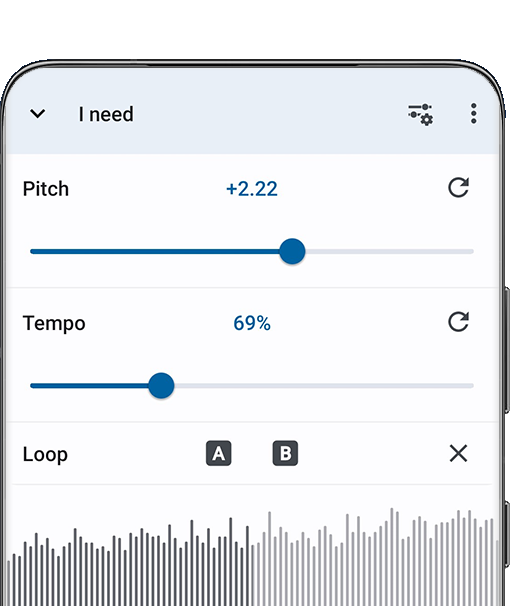 Music Speed Changer, Change Tempo & Pitch of Audio Independently